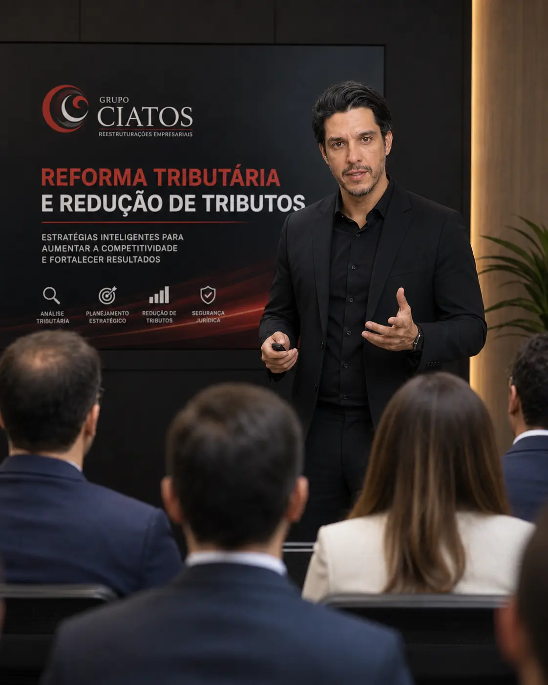 Diego Ciatos em palestra